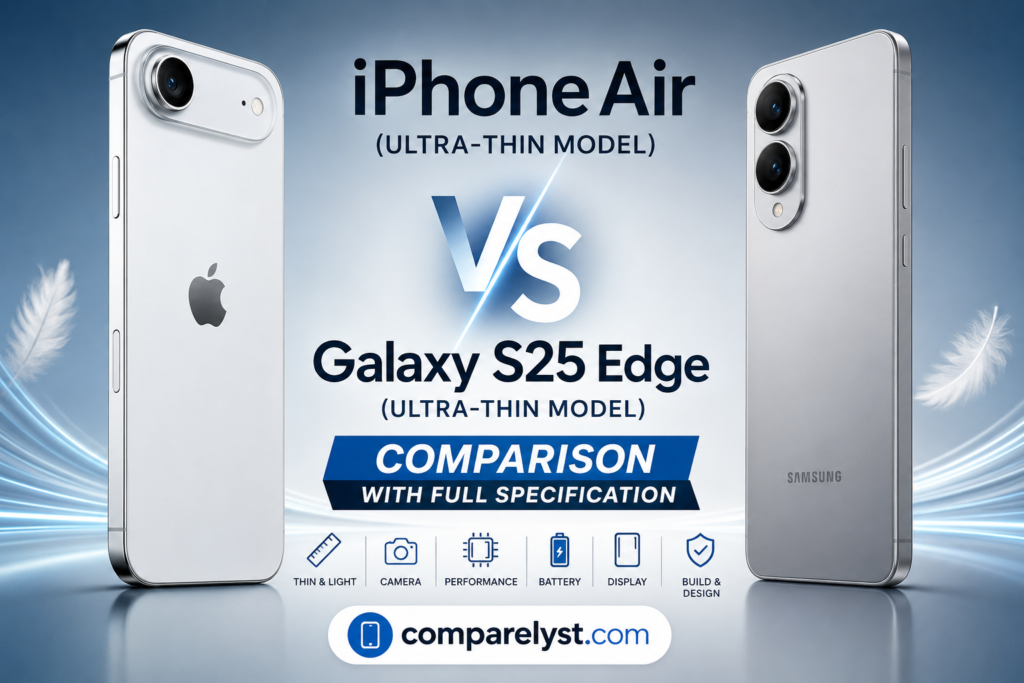 iPhone Air vs Galaxy S25 Edge – Who is the Winner in Ultra-Thin Phone?